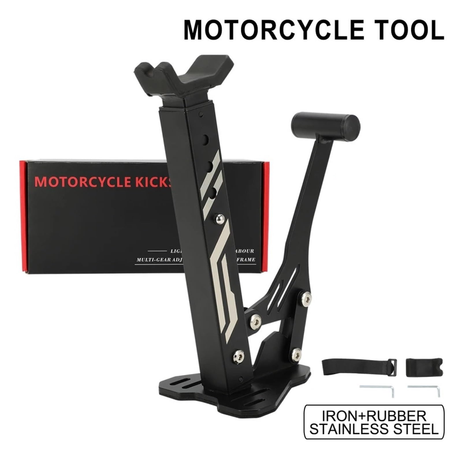 béquille centrale Support De Roue Universel, Béquille Latérale, Bras Oscillant Pour Moto, S'applique À YAMAHA, S'applique À HONDA(5.0)