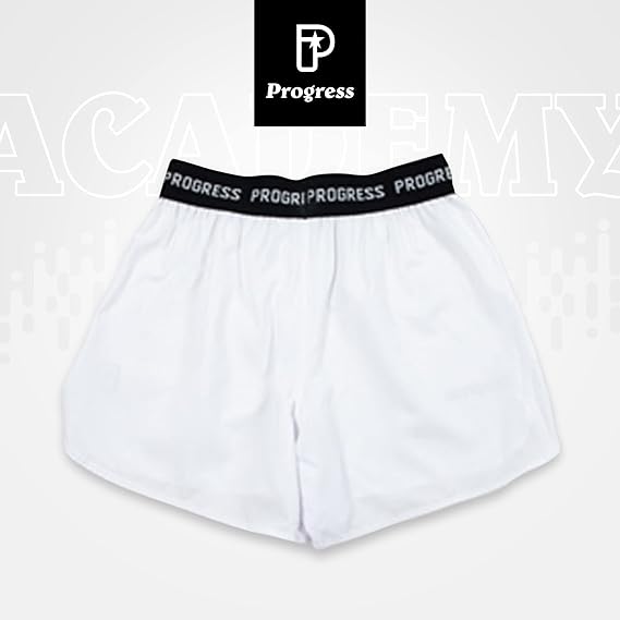 Progress Jiu Jitsu Academy Board Shorts | Comfortable & Durable BJJ Shorts | Mens BJJ Gym Wear | Competition & Training