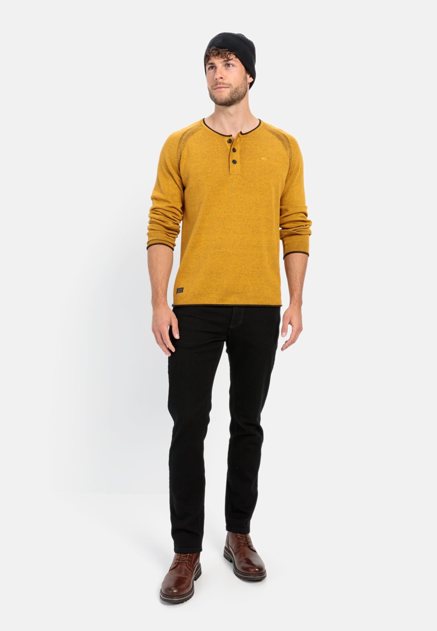 camel active Sweter pullover Mężczyźni 409540-4k02