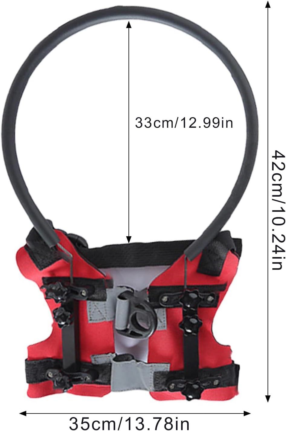 Blind Dog Harness, Anti-Collision Ring for Visually Impaired Pets, Safety Accessories & Protection for Outdoor Walks 7