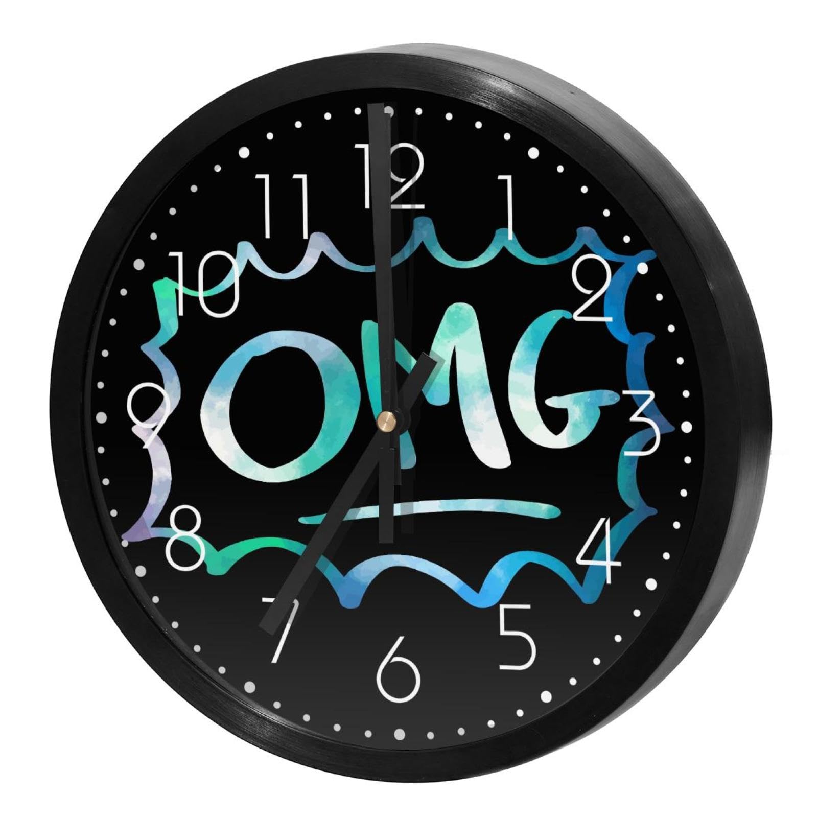 Horloge murale silencieuse sans tic-tac pour travailler et dormir sereinement