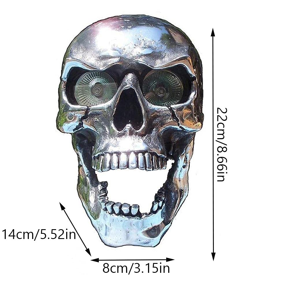 【新品未使用】DAMNGOOD!! SKULL HANDLE SC25 BK Q-Parts Jumbo Skull Knob I