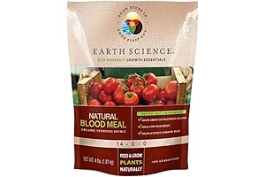 Earth Science Biodynamic Natural Blood Meal Plant Food 4lb