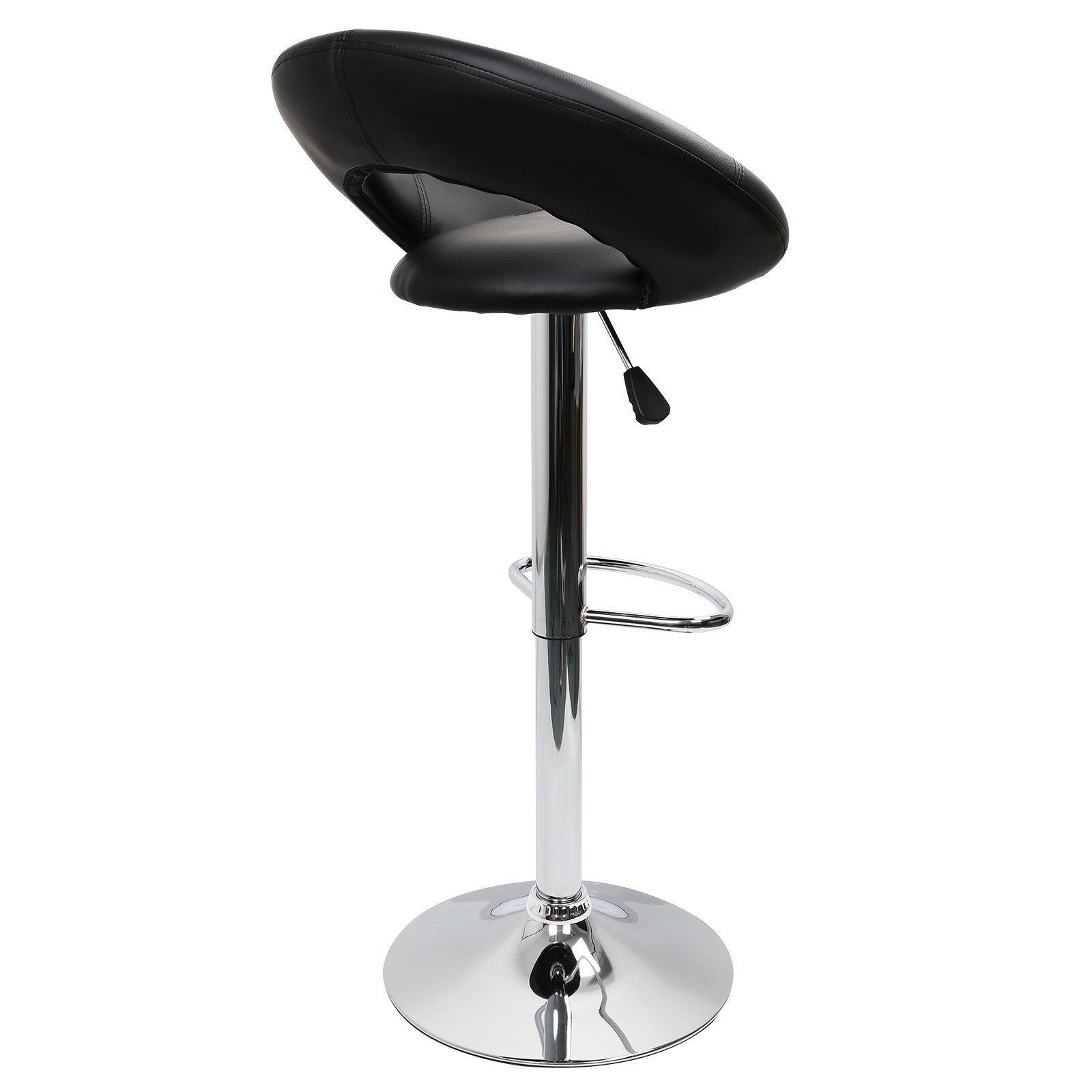 IntimaTe WM Heart Bar Stools Set of 2, Adjustable Breakfast Kitchen