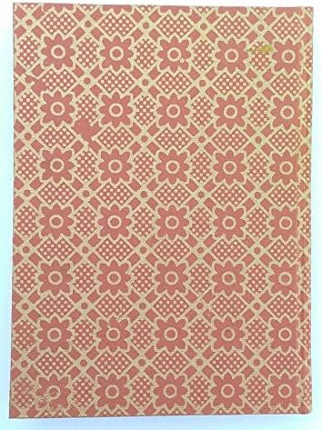 Nipod Charkha Beautifully Designed Handmade Diary Red (20*15*2.5) 100 Pages