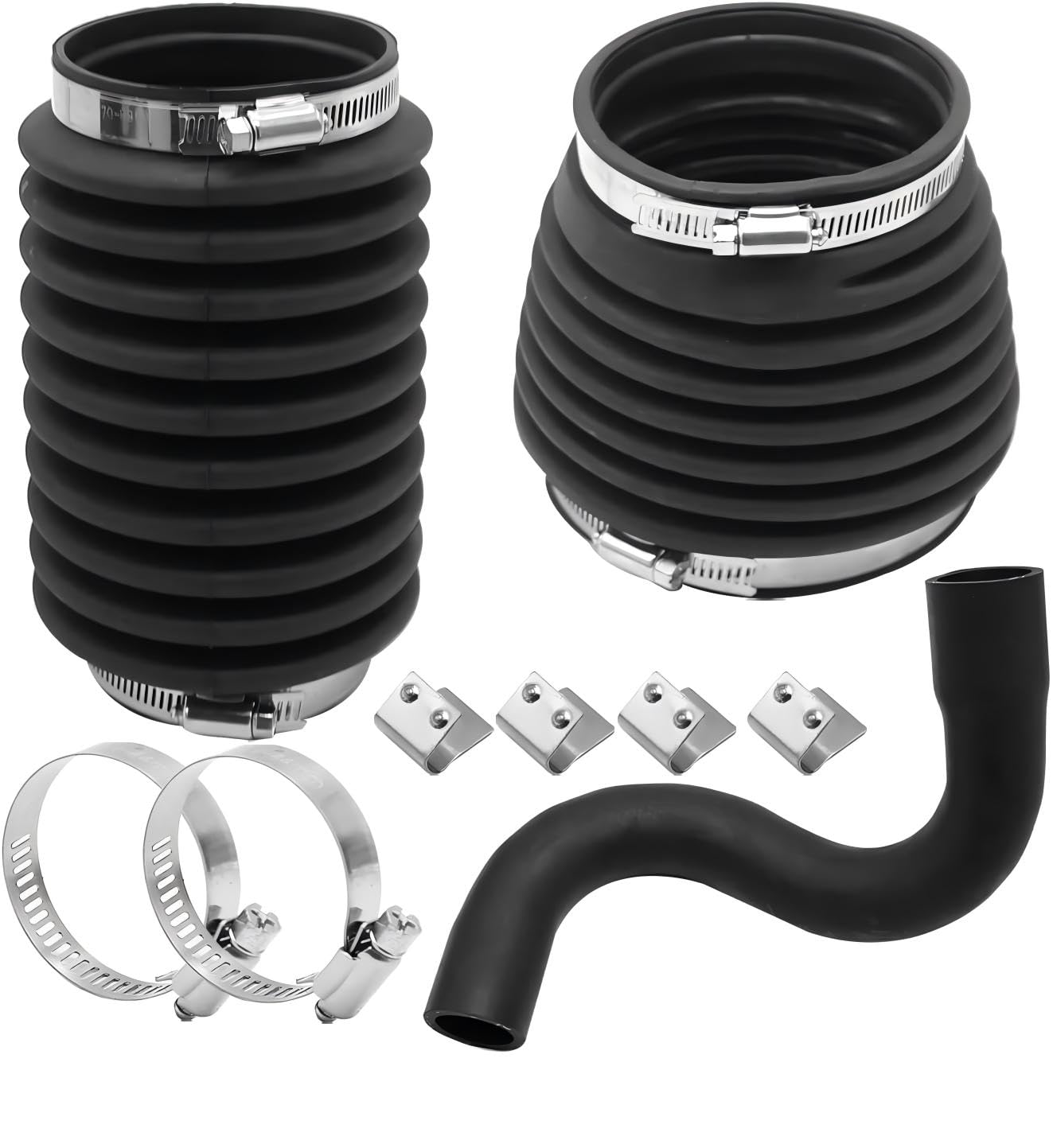 Kit Soufflets Admission Air AISENPARTS Pour Volvo Penta AQ200 280290 - Inclut Soufflets Échappement Et Tuyaux Eau