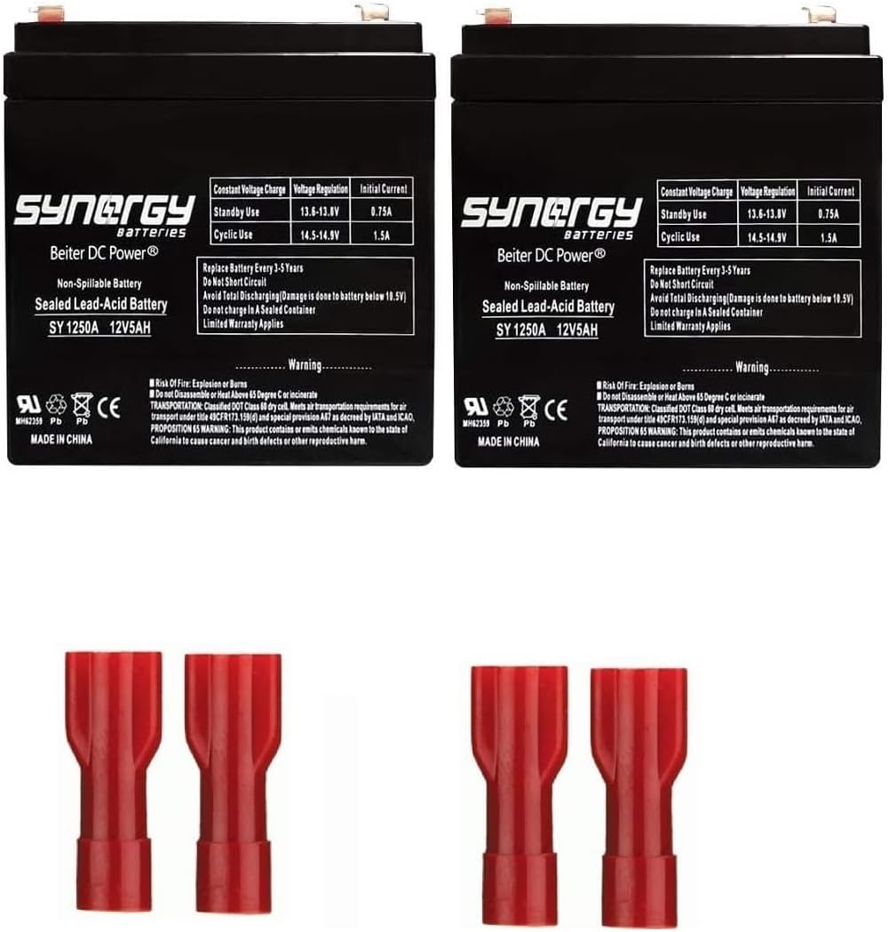41B591 Rechargeable Battery Replacement for BBU Includes 2 Batteries- These Come in Black or Gray depending on The Supply Chain. They are All Synergy Brand by Beiter DC Power