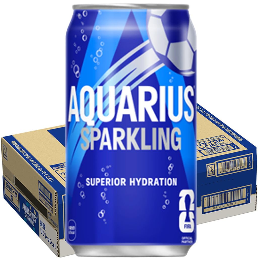 Amazon.co.jp: コカ・コーラ アクエリアス スパークリング 350ml 缶 24
