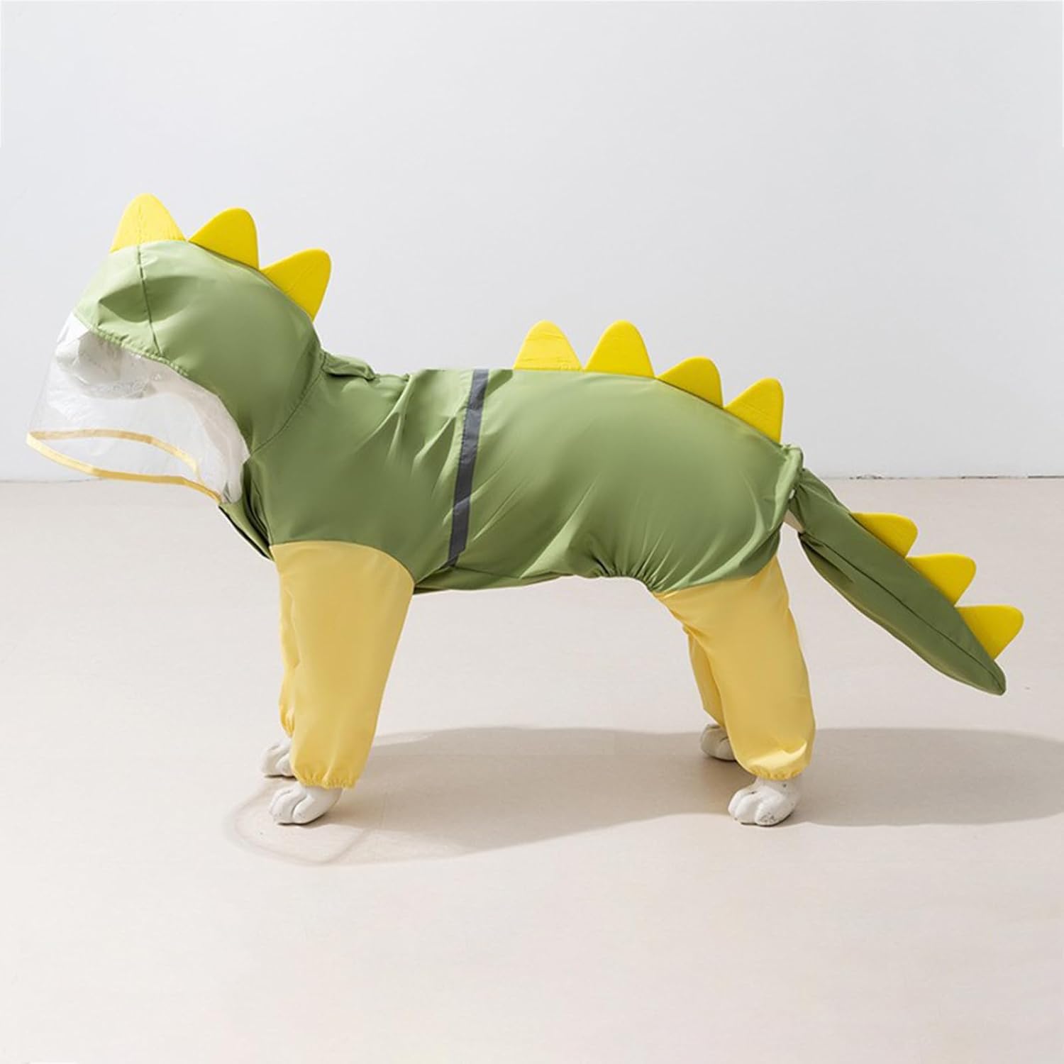 Rain Jacket for Dogs Large Dog Raincoat Waterproof for Medium and Large Dogs Such as Golden Retrievers Labradors Dobermans and Shepherds (Blue Yellow,8XL)