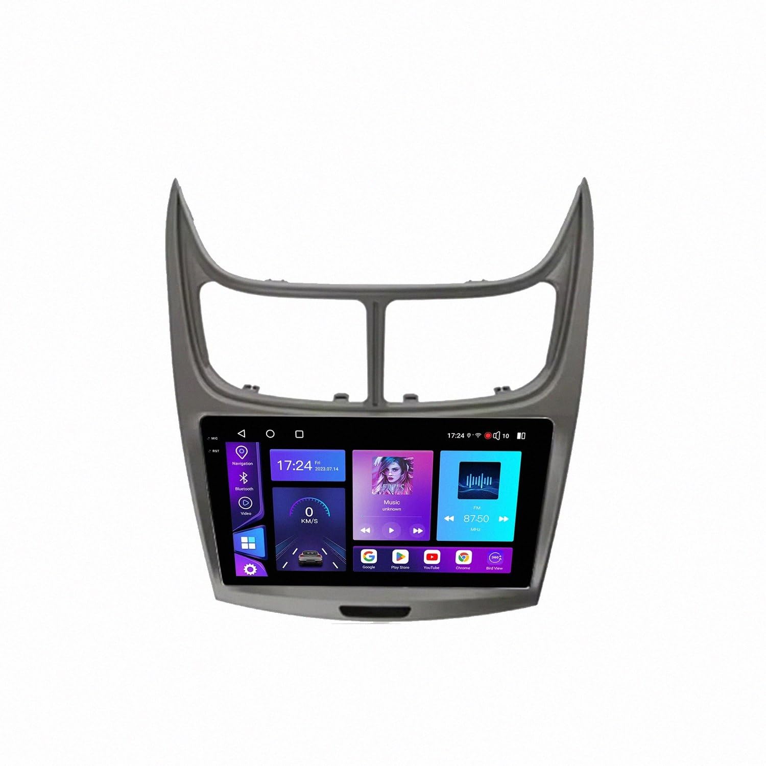 Radio 2 DIN para Chevrolet Sail 2010-2014 con Android Auto y Bluetooth 4G+64G 8