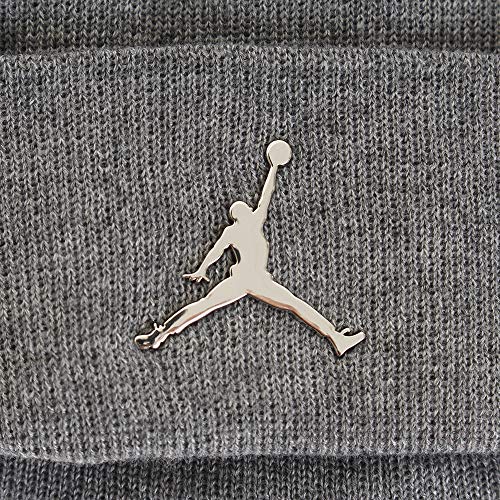 Jordan Nike Cuffed Beanie Boys/Young Men (Grey/Carnon Heather/Metallic)4
