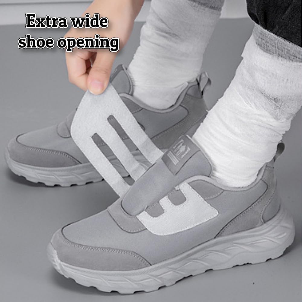 Ortopedyczne buty poszerzone regulowane wygodne zapalenie stawów obrzęk buty szerokie stopy cukrzycowe buty na co dzień bez sznurowania buty ortopedyczne męskie damskie
