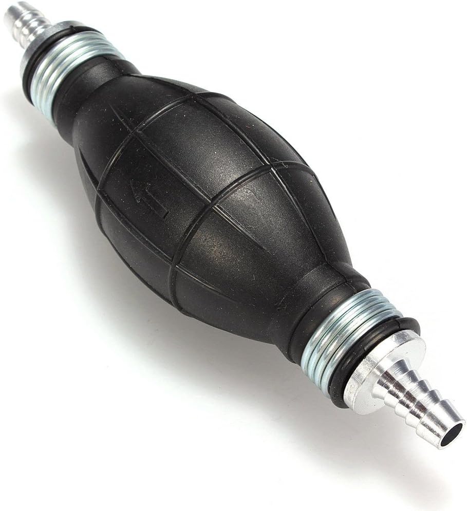8mm 5/16 Black Bulb Type Rubber Fuel Transfer Vacuum Fuel Line Hand Primer Gasoline Petrol Diesel Pump For Marine Boat Accessories