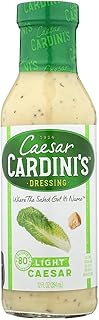 Cardini's Light Caesar Dressing, 12-ounce Bottles (Pack of 6)