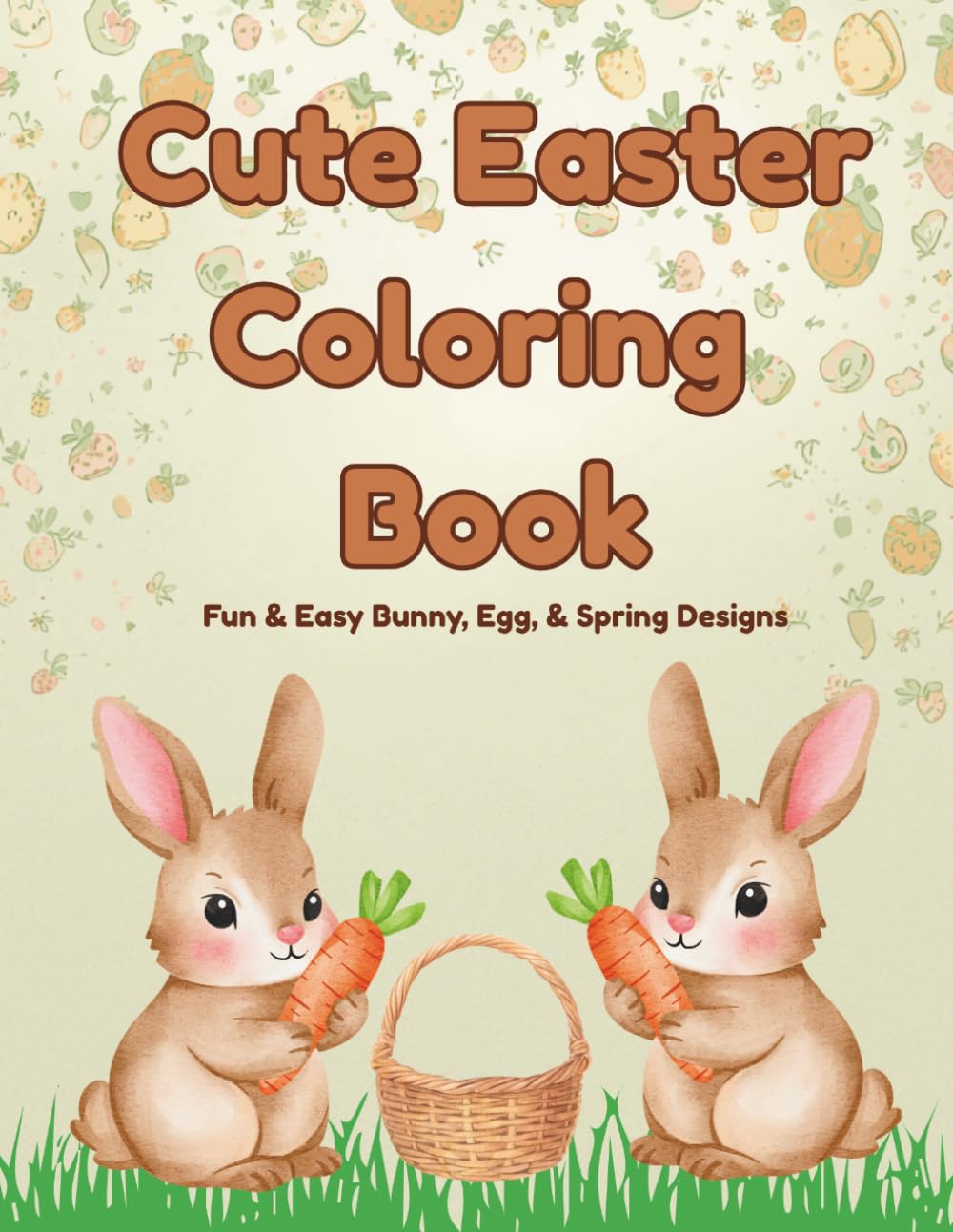 Cute Easter Coloring Book