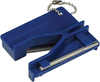Pocket Keychain Diamond Knife and Scissor Sharpener Medium/Fine Grit