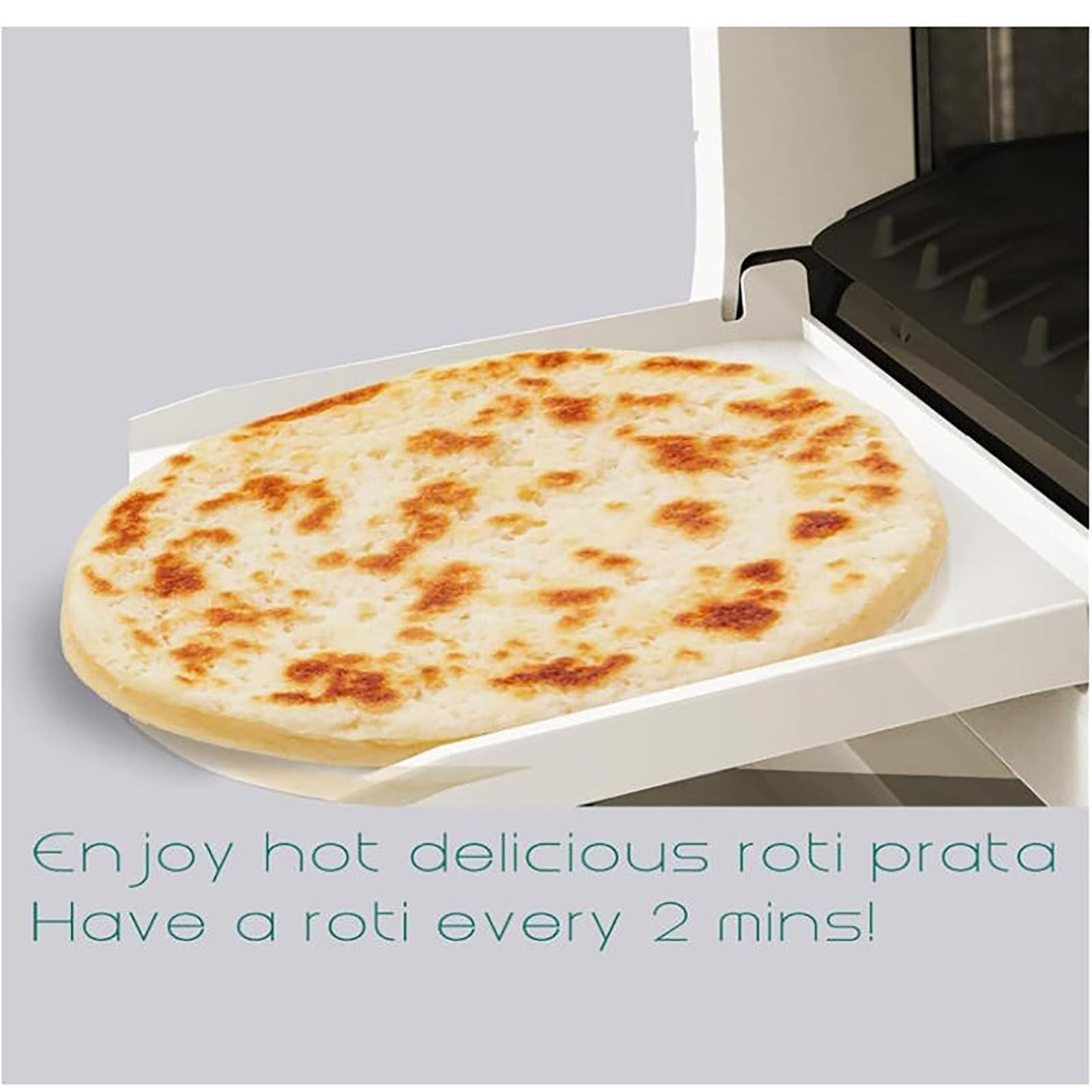 Maszyna do pieczenia chleba 1800 W, maszyna do wypieku Rotimatic Roti, maszyna do wypieku Roti Home, inteligentny ekran dotykowy, 20 chlebów na raz, tortille i pity do restauracji