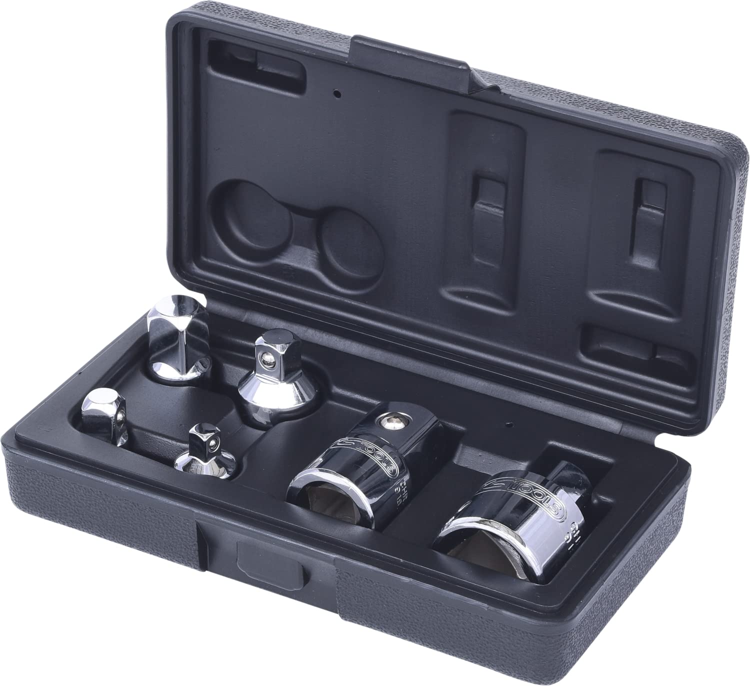 Ks Tools Rot, Schwarz 918.0106 Chrome Plus Drive Adaptor Set (6 Pieces)