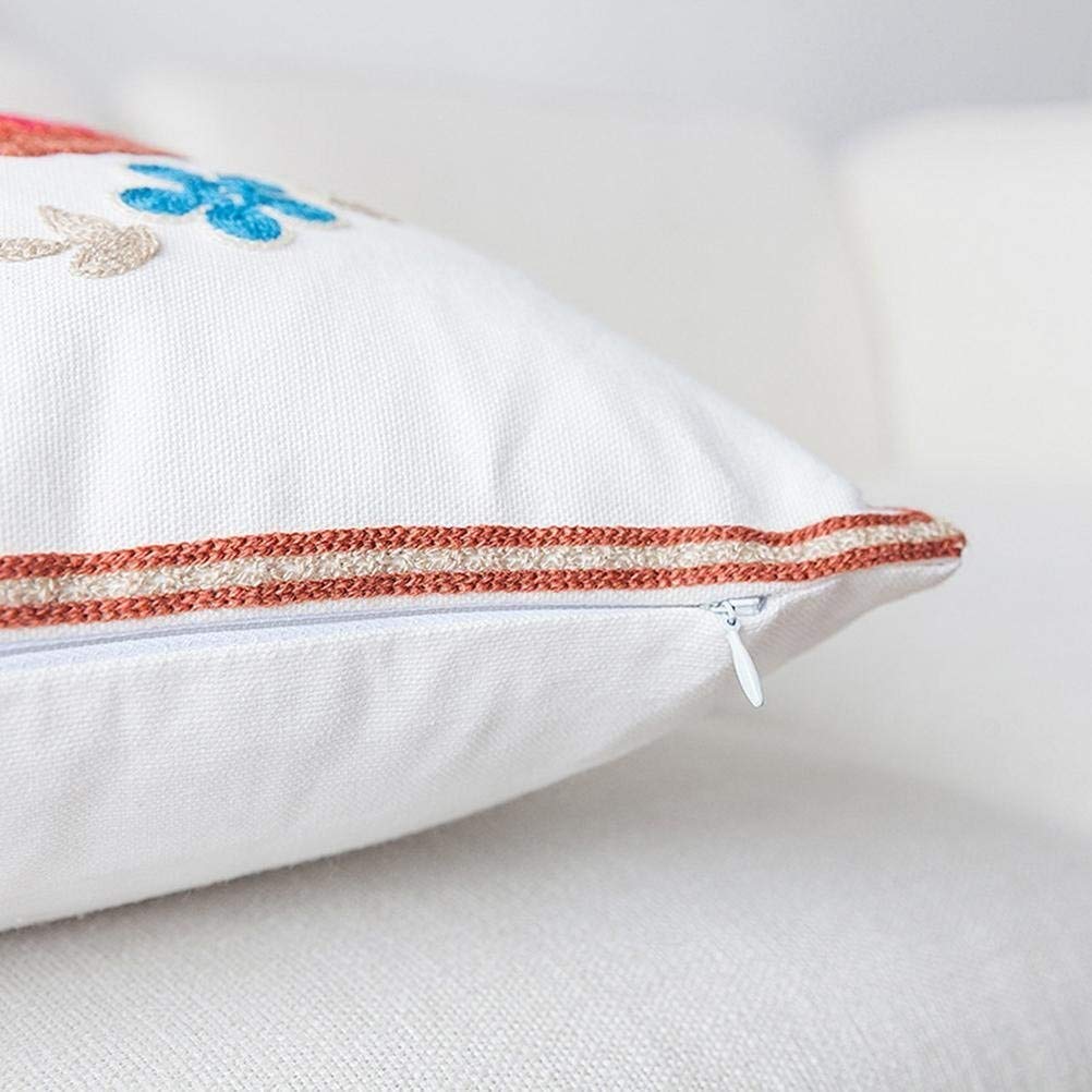 Amazon.co.jp: ネイビー ソファクッションカバー 18x18インチまたは