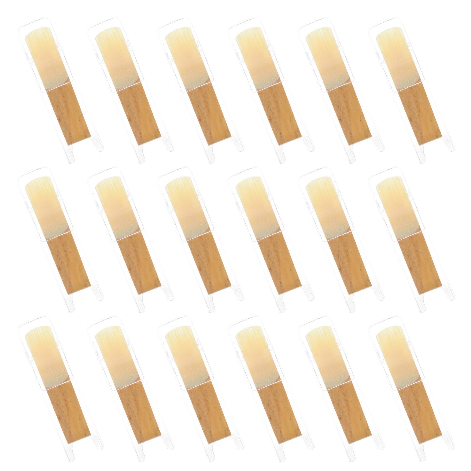 30piezas Cañas Tradicionales para Saxofón Soprano Resistencia Accesorios para Instrumentos Musicales para Principiantes y Profesionales