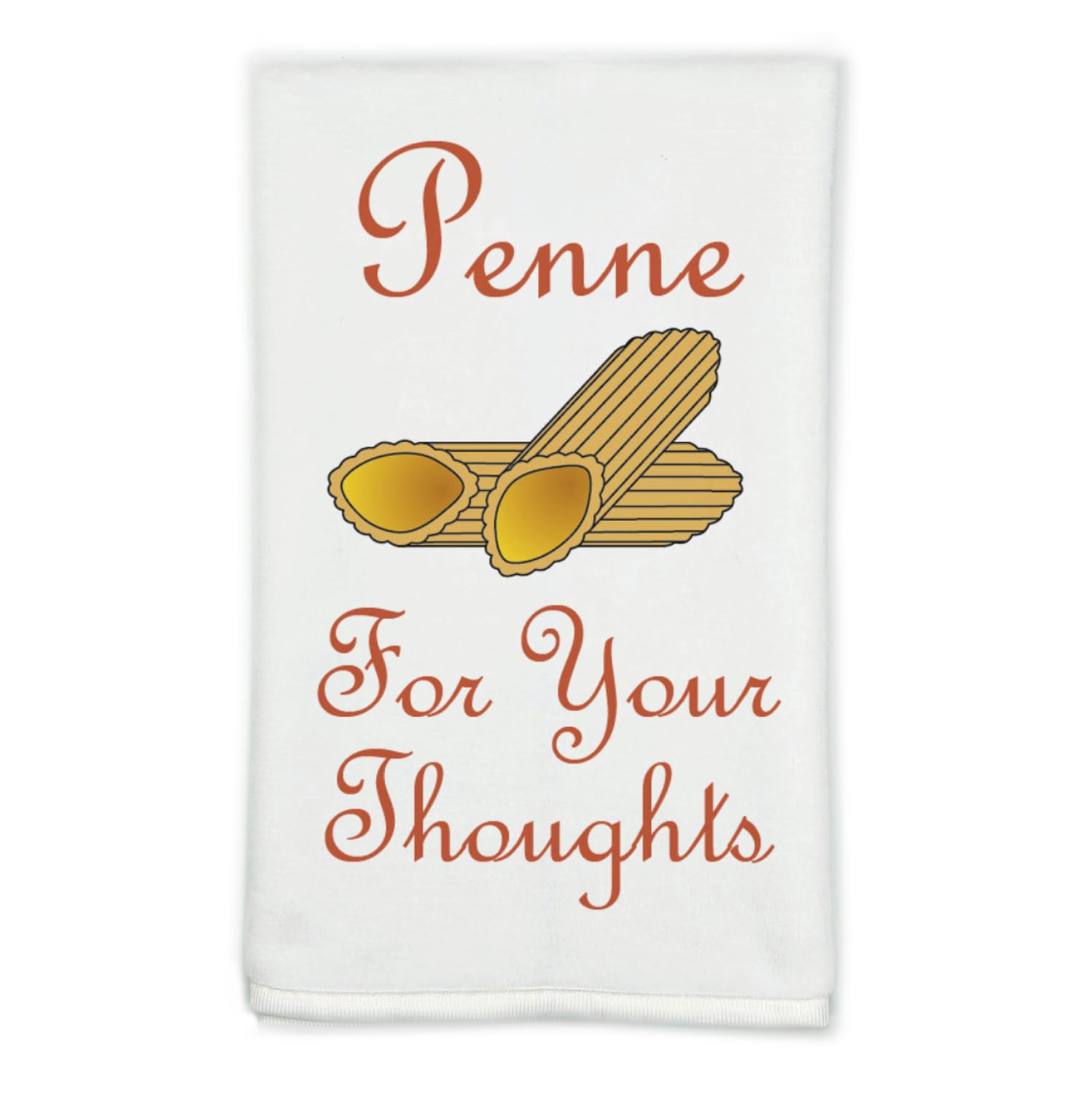 Italian Cooking Pasta-Themed Kitchen Towel - Penne ...