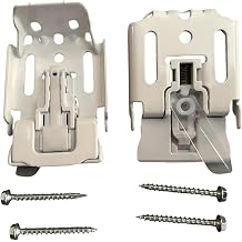 Qty. 2 Mounting Brackets for Window Shades Compatible with Hunter Douglas, Silhouette, Nantucket, Pirouette, Comfortex & ALTA, Blinds Shade Brackets Parts for Window Shades