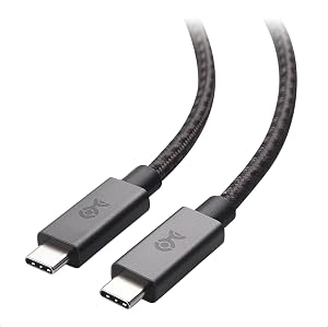 Cable Matters Braided Long USB C Cable, Up to 100W Charging, 10 ft