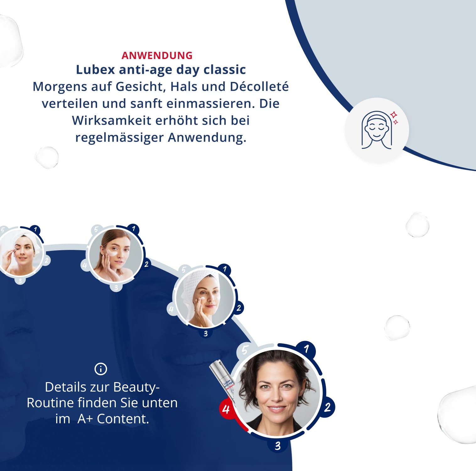 day classic – Tagespflege mit Dipeptid-Komplex, Ectoin, Niacinamiden & Hyaluronsäure, für normale bis leicht trockene Haut, hergestellt in der Schweiz, 50ml