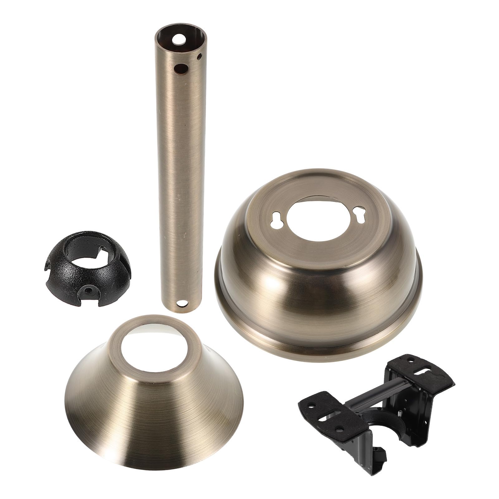 Kit de montage ventilateur de plafond support incliné acier inoxydable set fixation KICHOUSE