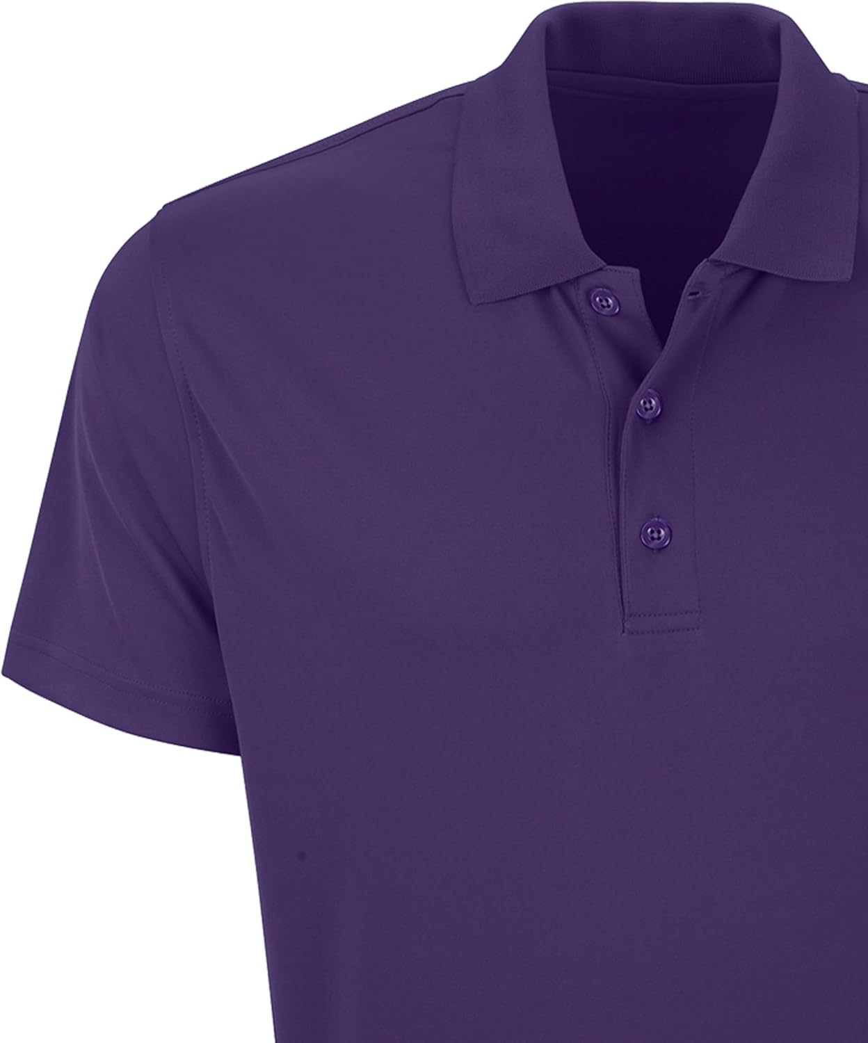 Vantage Apparel NCAA Mens Collegiate Premium Moisture Wicking Team Color Icon Polo - Image 4