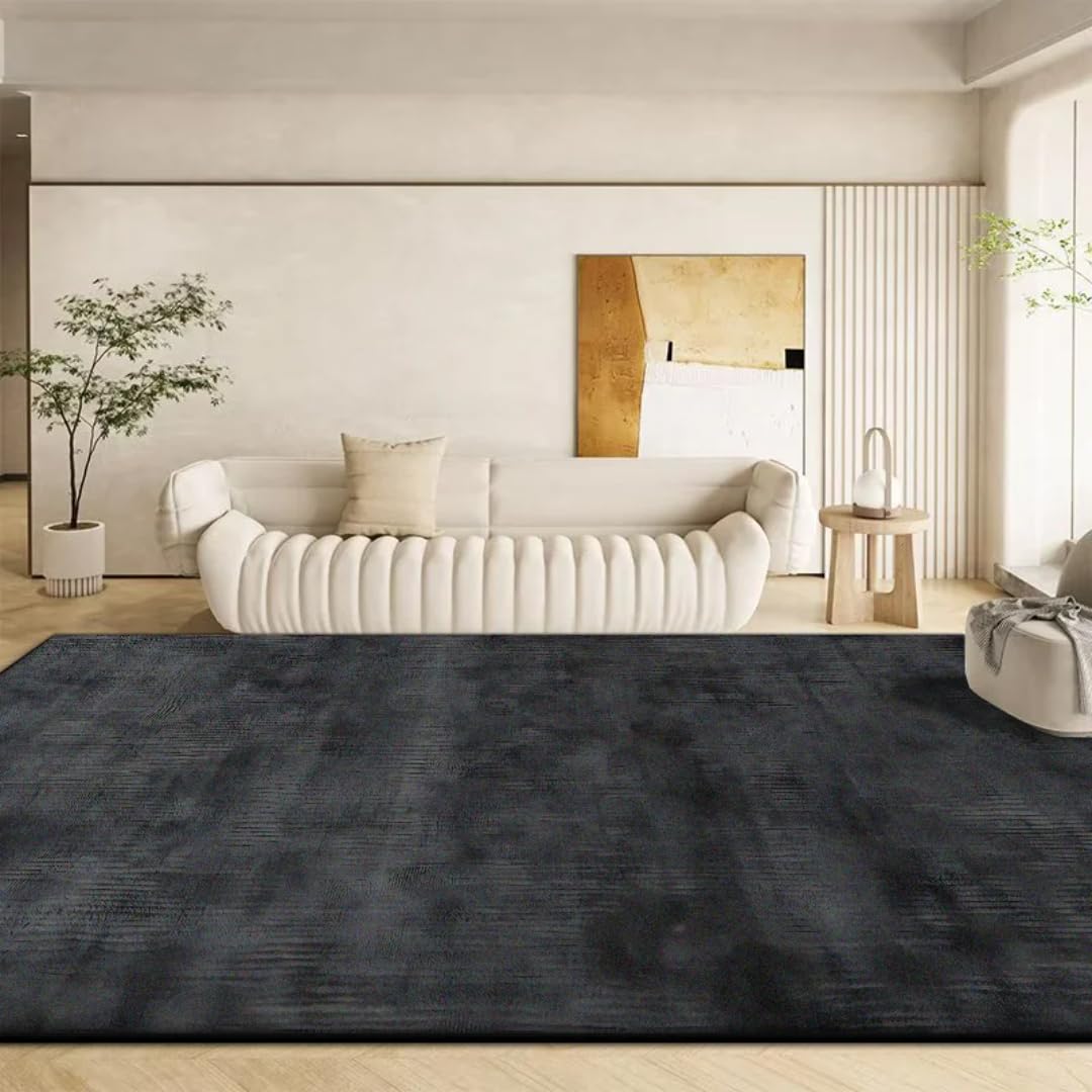 Tapis de sol chambre cocooning et salon chaleureux en peluche 200x400