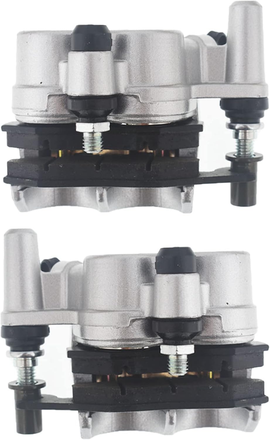 Front Left Right Brake Calipers Replacement for Maverick 1000 1000R 2013-2017 with Pads