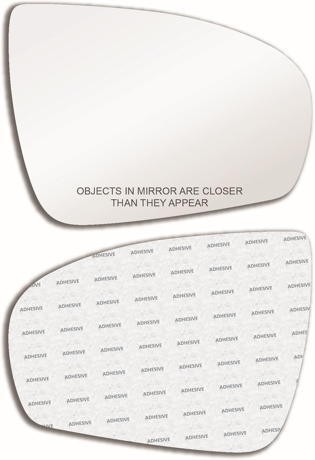 New Replacement Mirror Glass with Full Size Adhesive for 09-11 Mercedes Benz CLS550 CLS63 AMG SL65 AMG SLK300 SLK350 SLK55 AMG 09-12 SL550 SL600 SL63 AMG 10-13 E350 E550 E63 AMG Passenger Side Right