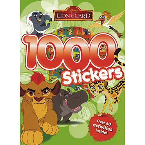 Disney Junior the Lion Guard 1000 Stickers [Paperback]