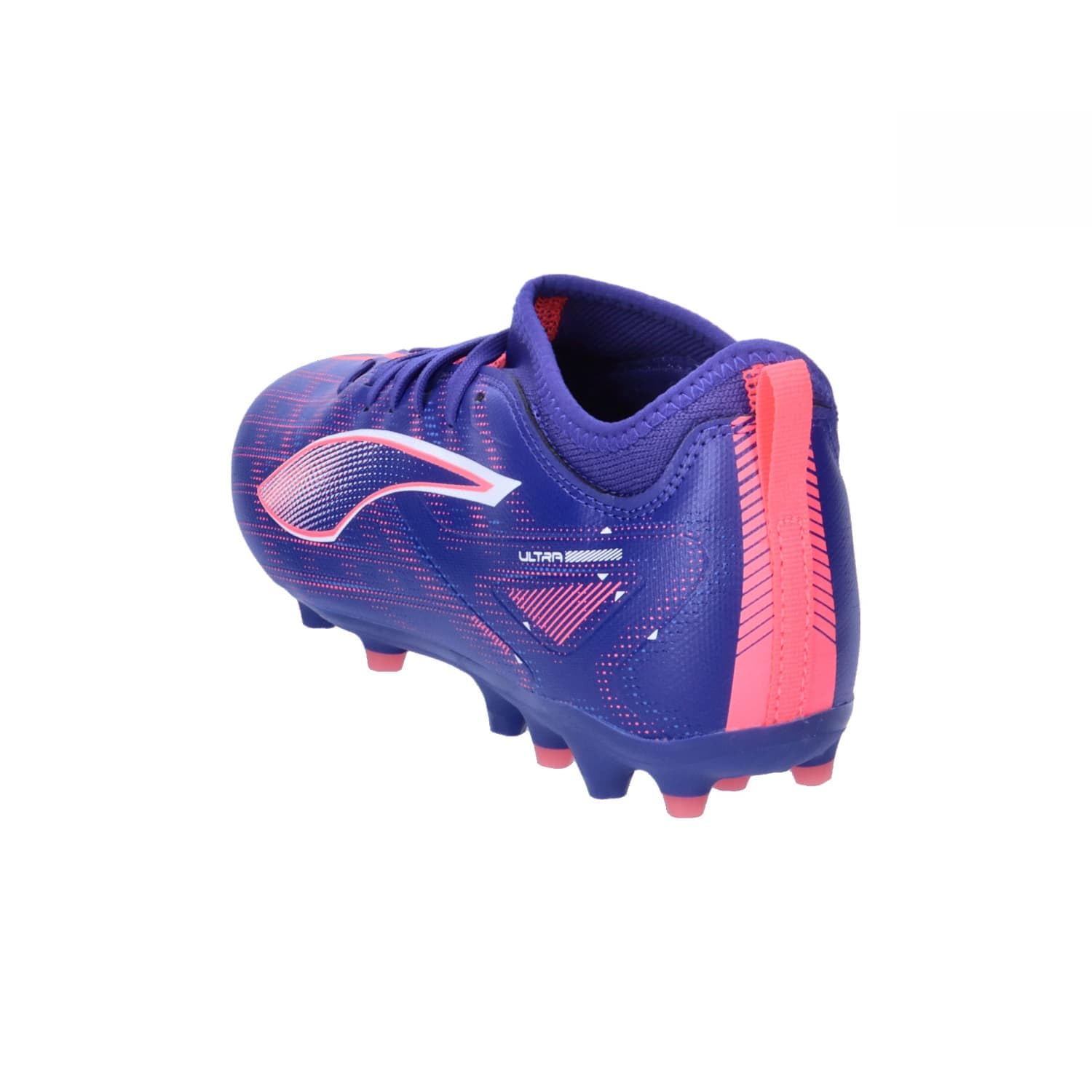 Puma Unisex Youth Ultra 5 Match MG JR Soccer Shoe, Lapis Lazuli-Puma White-Sunset Glow, 31 EU