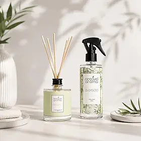 Kit Difusor de Varetas Home Spary Aromatizador de Ambiente (Bamboo)