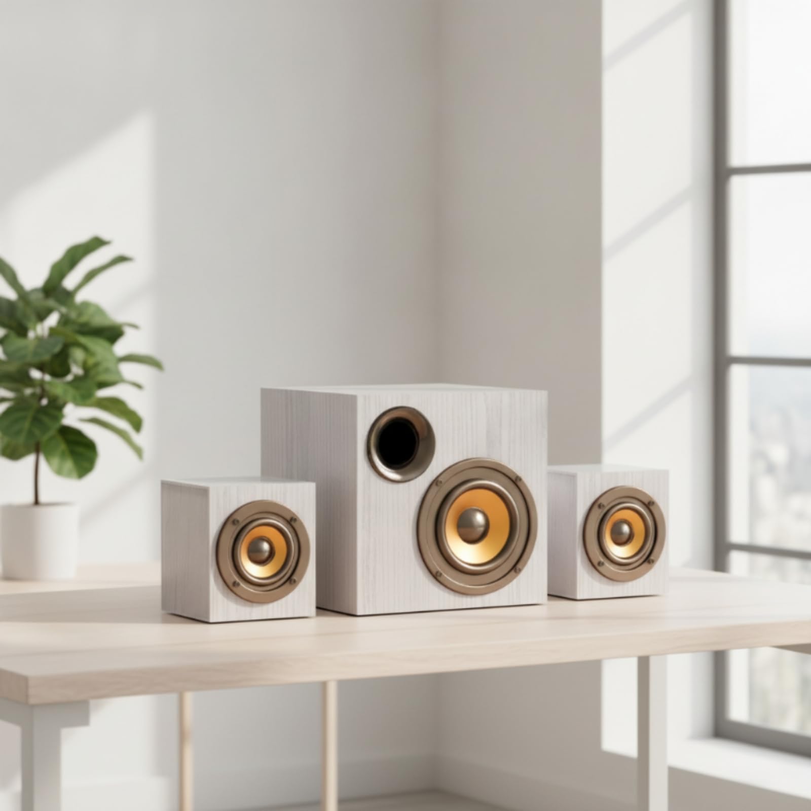 Altavoz Multimedia Set 2.1 con Subwoofer, Color to 2, Style to 2