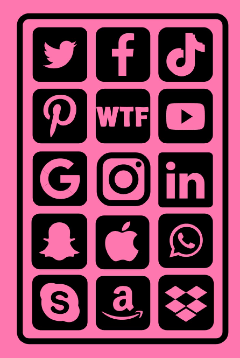 WTF IS MY PASSWORD BOOK: Password Log Book And Internet Password Organizer (Alphabetical, Pocket Size, 428 Logs)