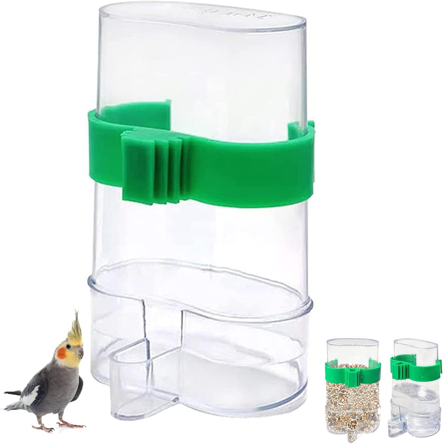 Bird Water Dispenser,Automatic Bird Feeder and Water