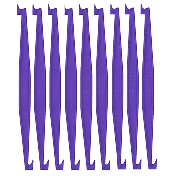 2 in 1 Outie Tool Aligner Remover for Invisible Braces | Easily and Safely Removes Top & Bottom Trays | 100 Count Individually Wrapped Midnight Singles
