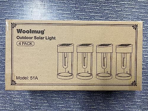 4 Pezzi - Lampade Solari da Giardino, Luce Solare