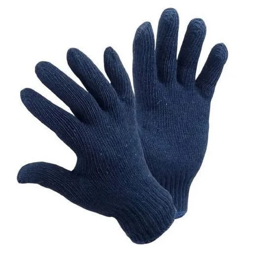 Naachaas Cotton Knitted Unisex Safety Hand Gloves - Assorted Color (Pack of 1 Pair) (B088PY53LP) Amazon Price History, Amazon Price Tracker