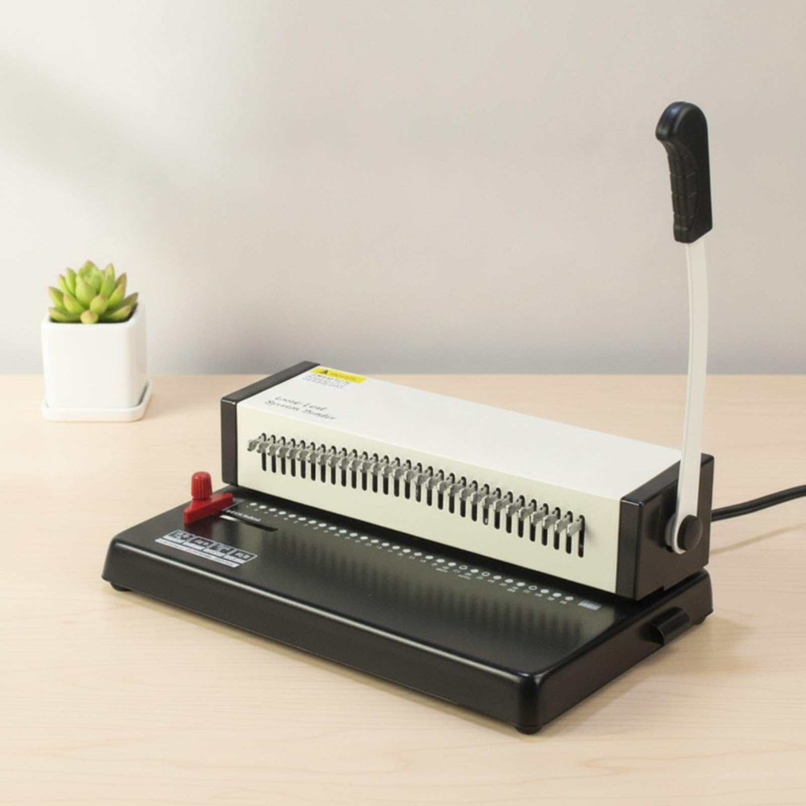 Perforre a Leviera Tavolo | Compatta, Perforatrice a 30, Resistente, Perforre per carte Mobili, Ufficio, Scuola