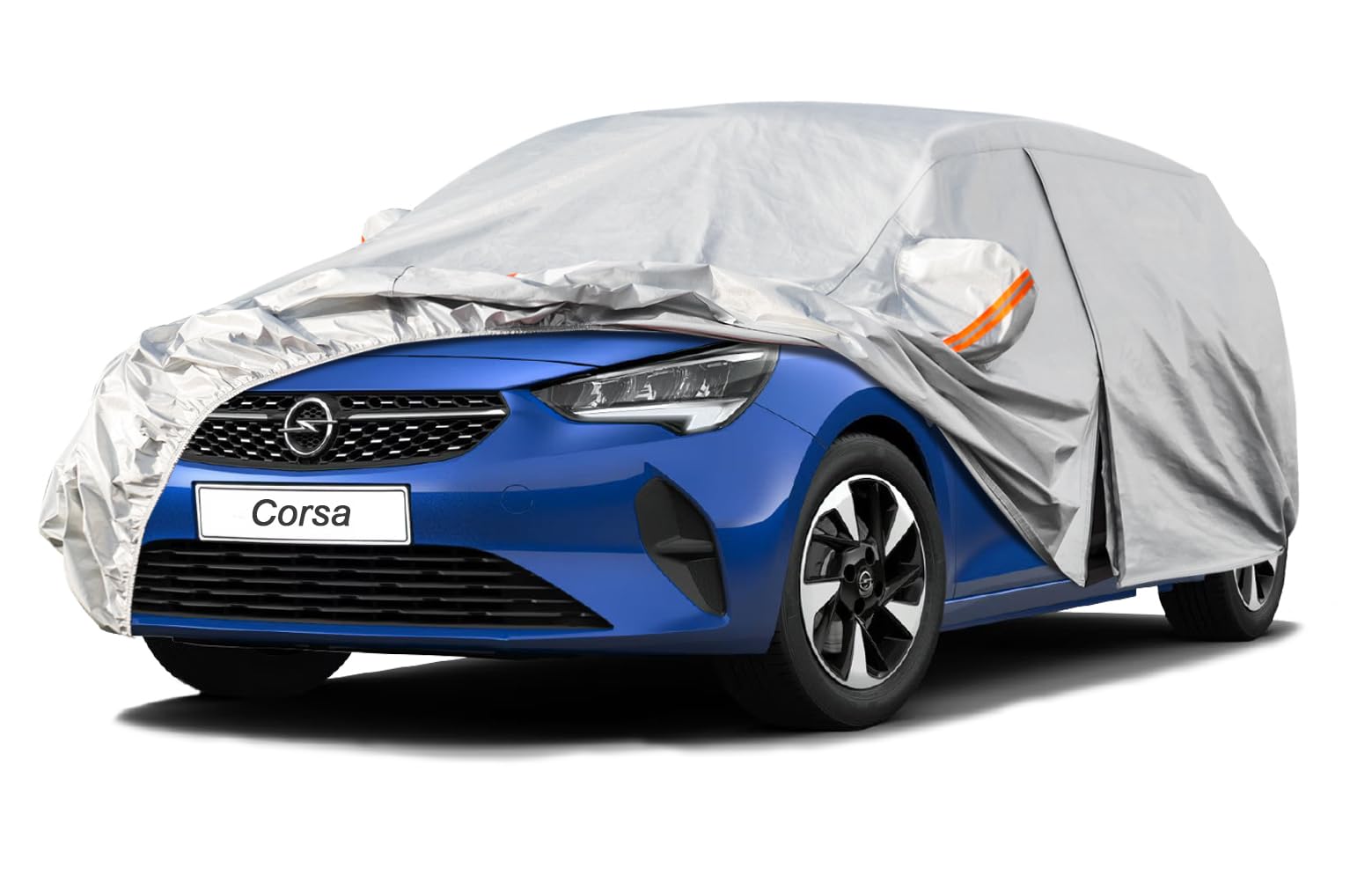 Kayme Funda Coche Exterior, Compatibles con Audi A5 (2009-2025), Cubierta para Coche Impermeable Transpirable Anti-UV Antipolvo de 6 Capas, Cubre Coche con Cremallera y Forro de Algodón. — view 49