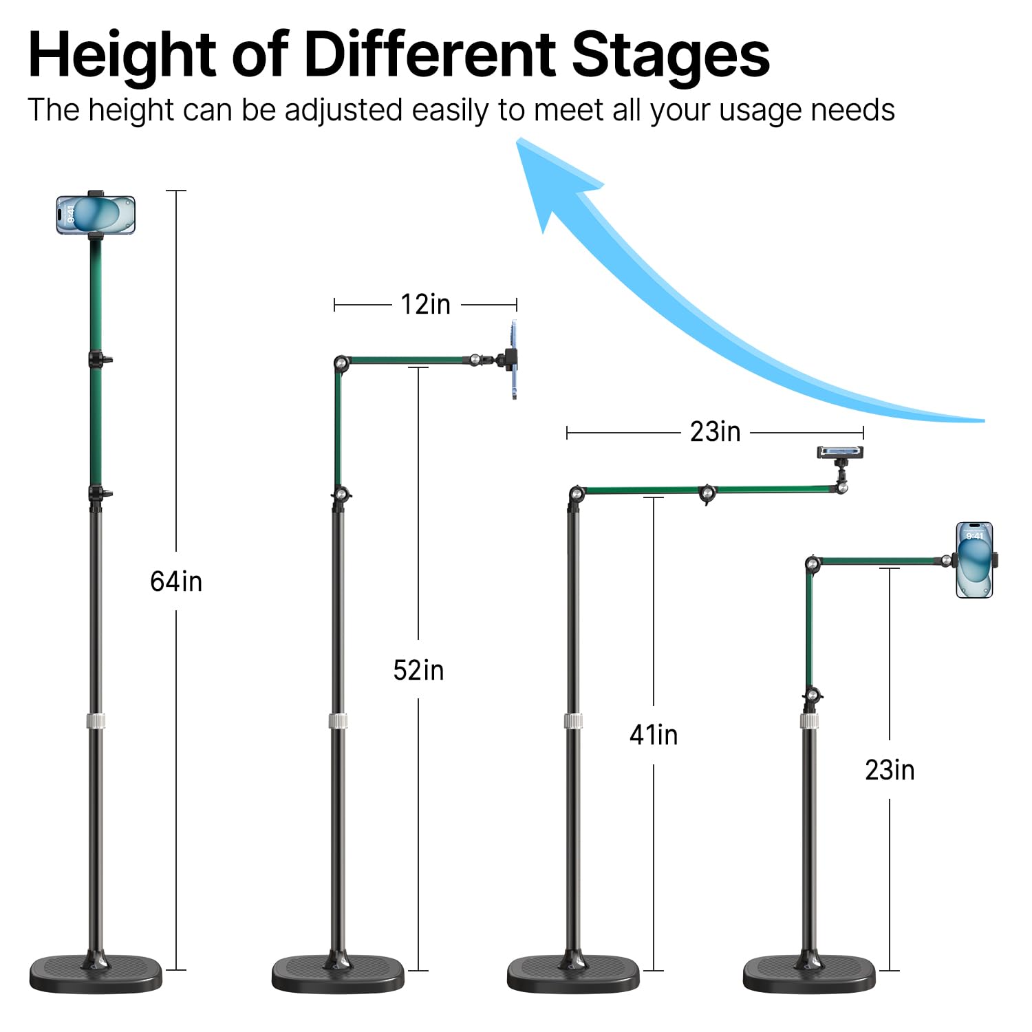 Soporte para teléfono Celular para grabación de Video (Clip para teléfono)