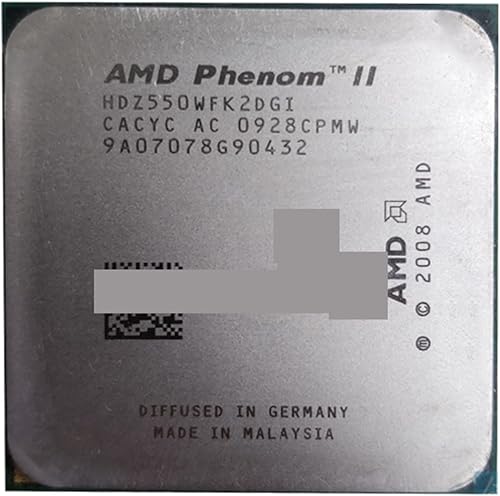 Accesorios de ordenador AMD Phenom II X2 550 3.1 GHz Prosesor CPU Dual-Core X2-550 HDZ550WFK2DGI HDX550WFK2DGM Soket AM3 Tecnología madura