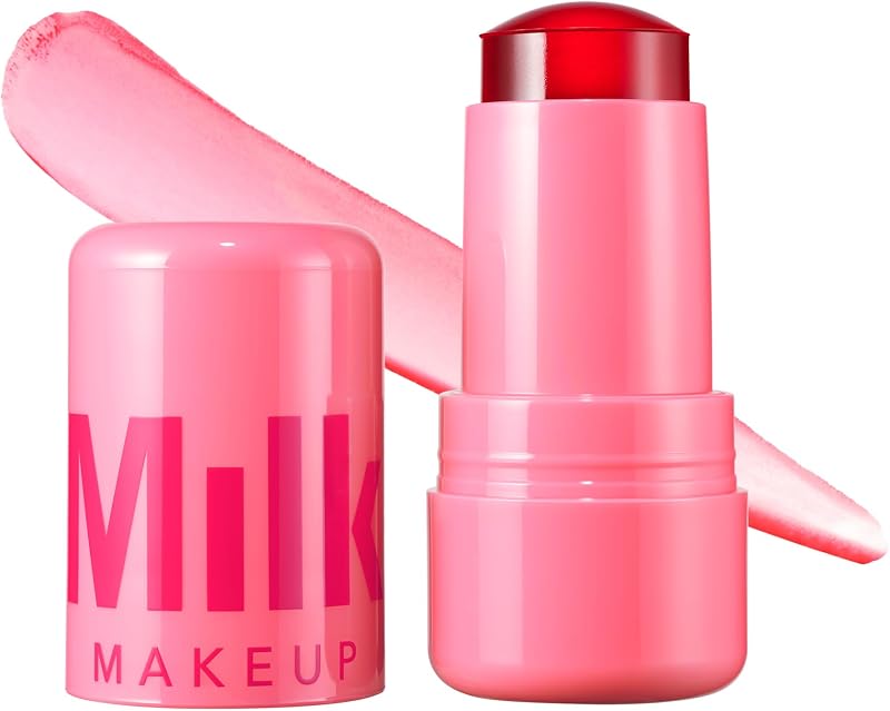 Tinte de jalea de agua refrescante de maquillaje de leche – Labio transparente de larga duración + tinte para mejillas con colágeno vegano reafirmante + aloe hidratante – A prueba de transferencia, tinte de labios edificable + rubor