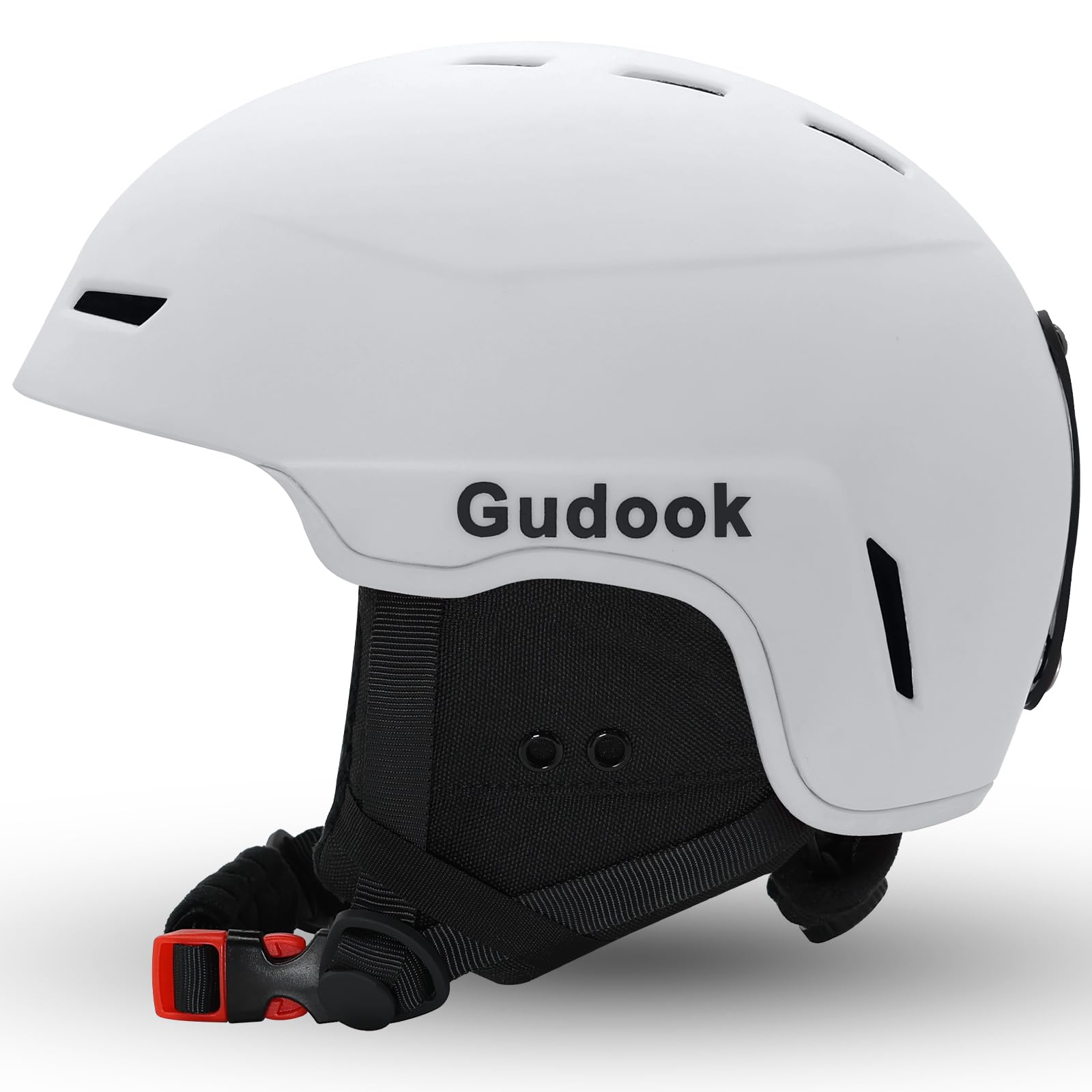 Casque de ski pour homme et femme - Casque de ski / snowboard avec système de ventilation - Casque de neige pour adultes et jeunes