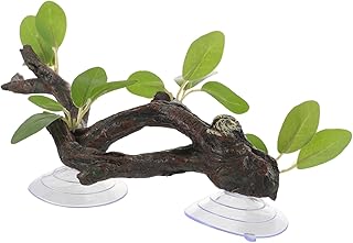 FRCOLOR Ramos De Resina Simulada Plantas De Répteis Videiras De Répteis Habitats De Répteis Plantas Plantas De Terrário Falso Répteis Ramo De Canto Plantas De Tartaruga Plantas Falsas