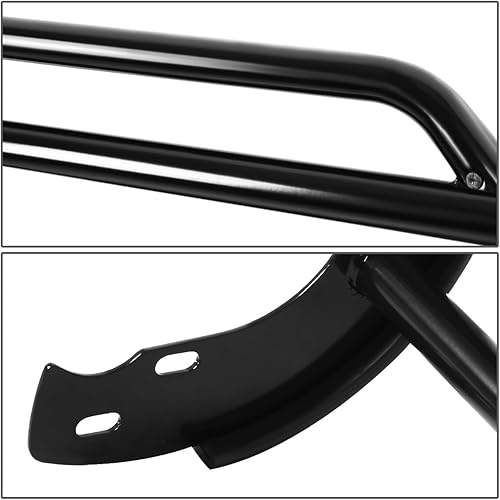 Miniatura 4 de DNA MOTORING GRILL-G-039-BK Parachoques Delantero Cepillo Rejilla Guardia, Negro